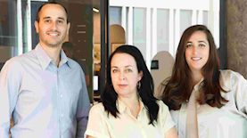 המנהלים החדשים בדבי תקשורת, צילום: יעל גולדשמיד